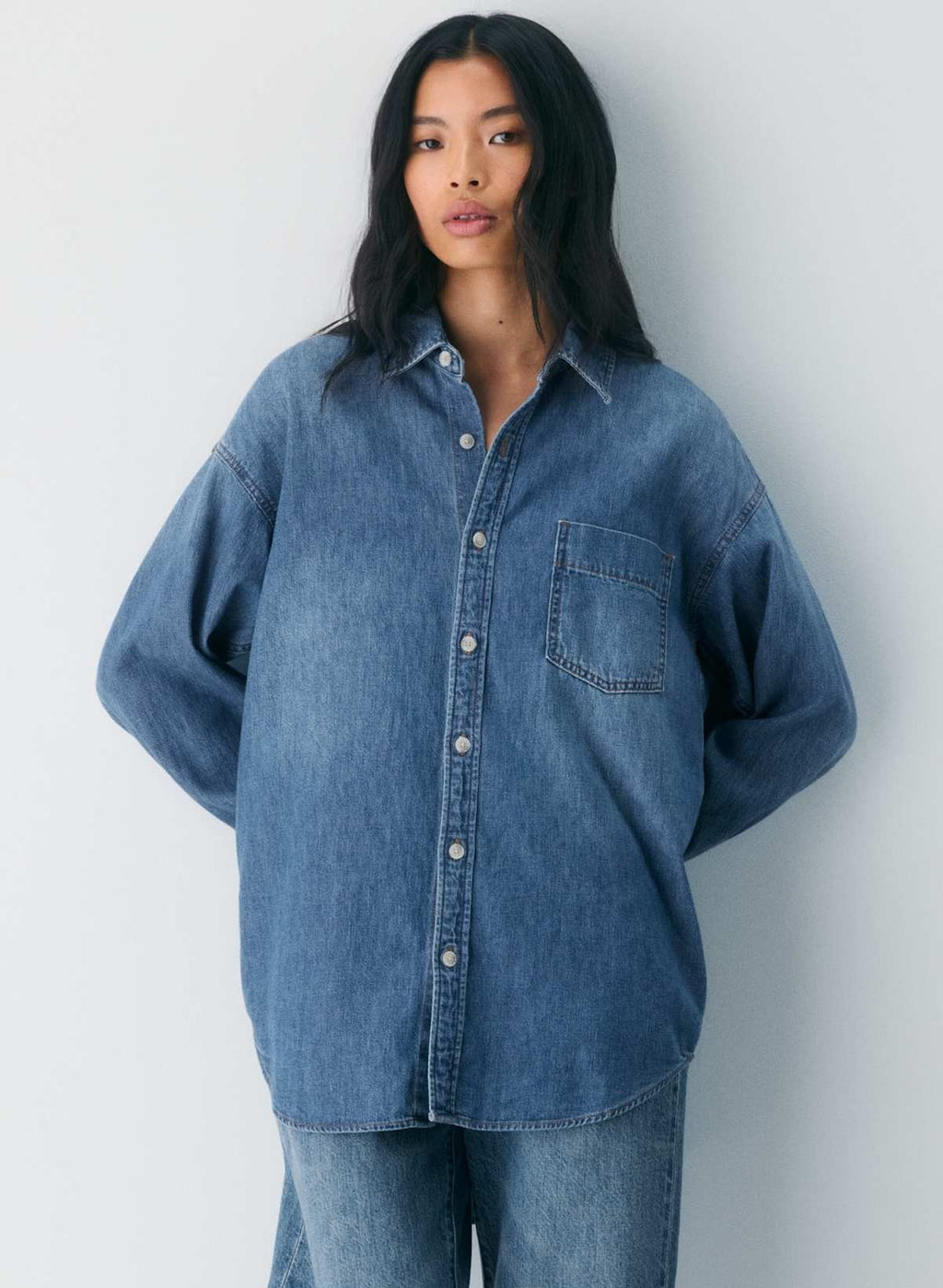 The '80s Comfy Denim Shirt