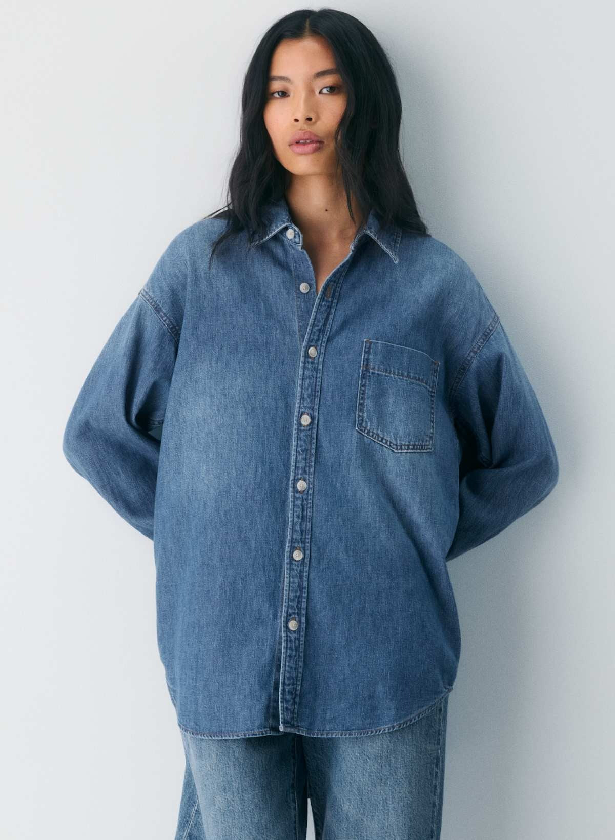 The '80s Comfy Denim Shirt